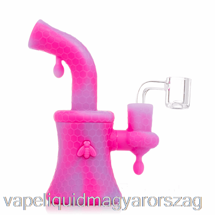 Stratus Bee Szilikon Dab Rig Rágógumi (bíbor/lila) Vape Toll